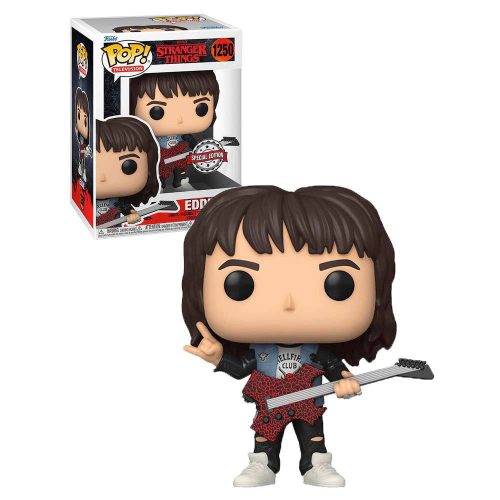 Stranger Things POP! TV Vinyl Figura Eddie with Guitar Special Edition 9 cm