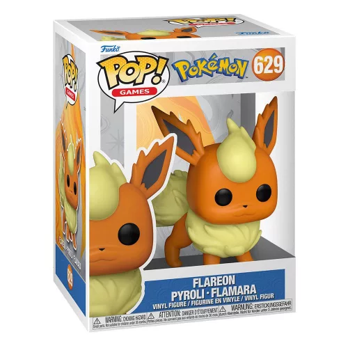 Pokemon POP! Games Vinyl Figura Flareon (EMEA) 9 cm