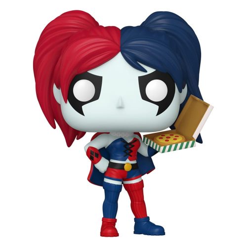 DC Comics: Harley Quinn Takeover POP! Heroes Vinyl Figura Harley with Pizza 9 cm