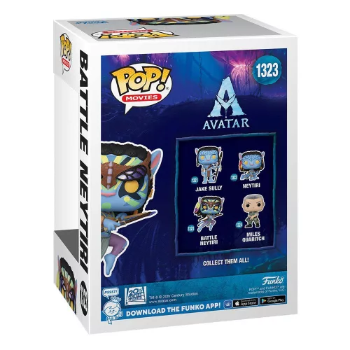 Avatar POP! Movies Vinyl Figura Neytiri (Battle) 9 cm