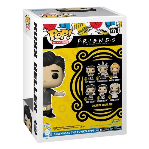Friends POP! TV Vinyl Figura Ross w/ Leather Pants 9 cm