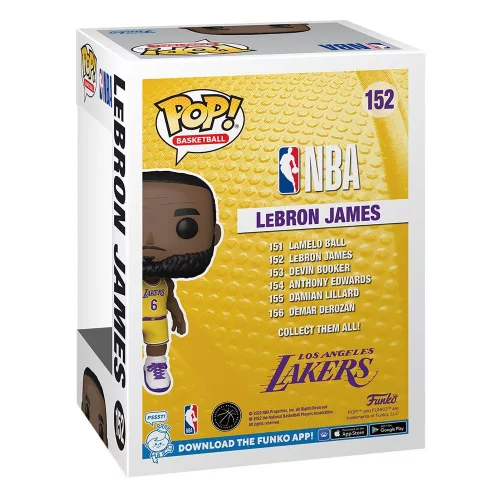NBA POP! Sports Vinyl Figura LeBron James (Lakers) 9 cm