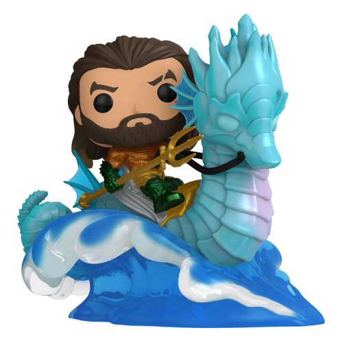 Aquaman and the Lost Kingdom POP! Rides Deluxe Vinyl Figura Aquaman & Storm 15 cm