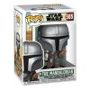 Star Wars The Book of Boba Fett POP! TV Vinyl Figura Mando w/pouch 9 cm