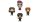 Harry Potter POP! Movies Vinyl Figura 4-Pack W1 9 cm