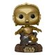 Star Wars Return of the Jedi 40th Anniversary POP! Vinyl Figura C3P0 in chair 9 cm