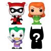 DC Bitty POP! Vinyl Figura 4-Pack Harley Quinn 2,5 cm