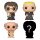 Harry Potter Bitty POP! Vinyl Figura 4-Pack Harry 2,5 cm