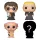 Harry Potter Bitty POP! Vinyl Figure 4-Pack Harry 2,5 cm