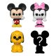 Disney Bitty POP! Vinyl Figura 4-Pack Mickey 2,5 cm