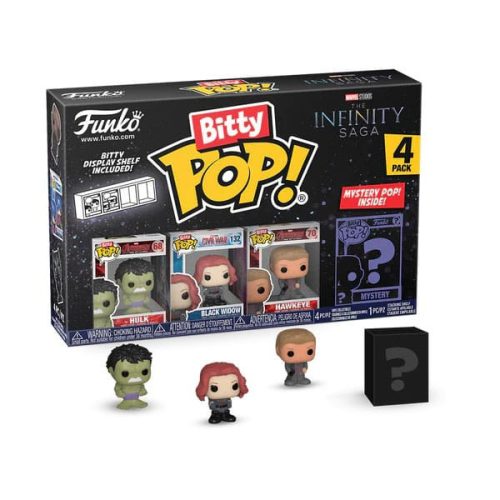 Marvel Bitty POP! Vinyl Figura 4-Pack Hulk 2,5 cm