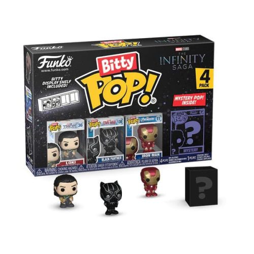 Marvel Bitty POP! Vinyl Figura 4-Pack Thor 2,5 cm