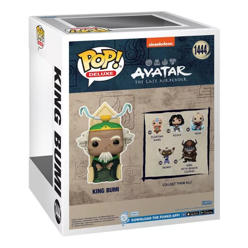 Avatar The Last Airbender POP! Deluxe Vinyl Figura King Bumi 9 cm