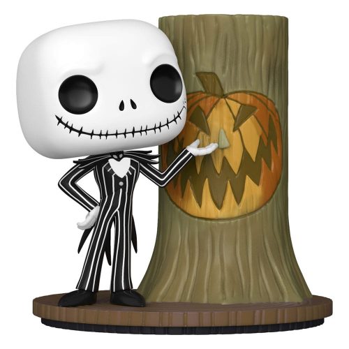 Nightmare before Christmas 30th POP! Deluxe Vinyl Figura Jack w/H.Town Door 9 cm