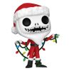 Nightmare before Christmas 30th POP! Disney Vinyl Figura Santa Jack 9 cm