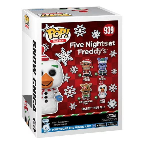 Five Nights at Freddy's POP! Games Vinyl Figura Holiday Chica 9 cm