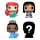 Disney Princesses Bitty POP! Vinyl Figura 4-Pack Ariel 2,5 cm