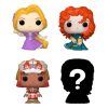 Disney Princesses Bitty POP! Vinyl Figura 4-Pack Rapunzel 2,5 cm