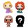 Disney Princesses Bitty POP! Vinyl Figura 4-Pack Rapunzel 2,5 cm