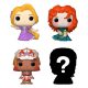 Disney Princesses Bitty POP! Vinyl Figura 4-Pack Rapunzel 2,5 cm