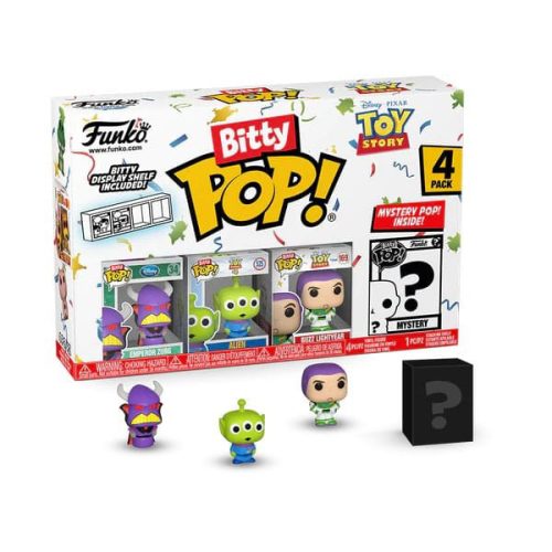 Toy Story Bitty POP! Vinyl Figura 4-Pack Zurg 2,5 cm