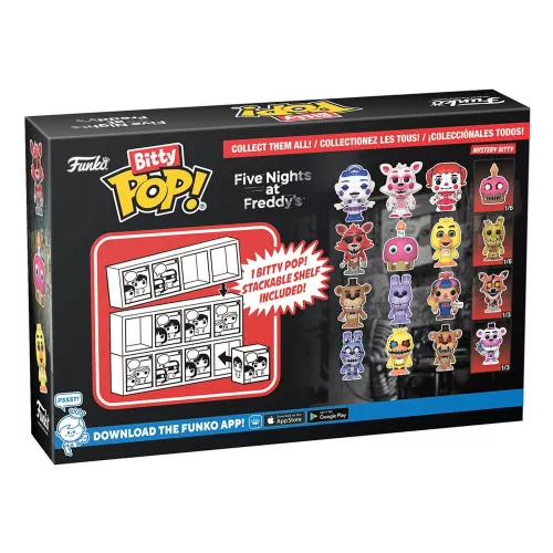 Five Nights at Freddy's Bitty POP! Vinyl Figure 4-Pack Freddy 2,5 cm