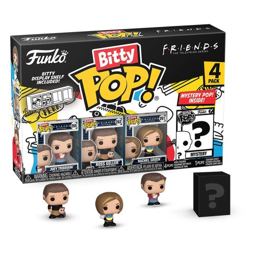 Friends Bitty POP! Vinyl Figura 4-Pack Joey 2,5 cm