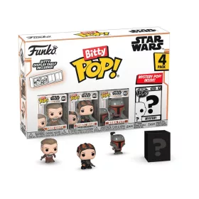   Star Wars: Mandalorian Bitty POP! Vinyl Figure 4-Pack Marshal 2,5 cm