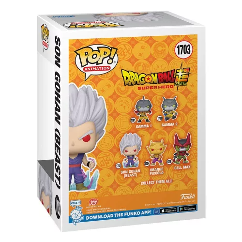 Dragon Ball Super: Super Hero POP! Animation Vinyl Figura Gohan 9 cm
