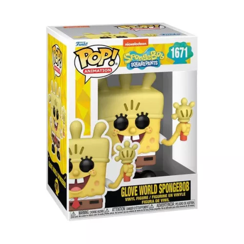 SpongeBob SquarePants 25th Anniversary POP! Vinyl Figura SB w/ Glove Light 9 cm