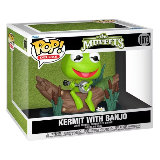 The Muppets POP! Deluxe Vinyl Figure Kermit with Banjo 9 cm