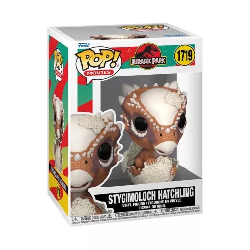 Jurassic Park Hatchling POP! Movies Vinyl Figura Stygimoloch 9 cm