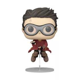   Harry Potter POP! Movies Vinyl Figura Harry w/Broom(Quidditch) 9 cm