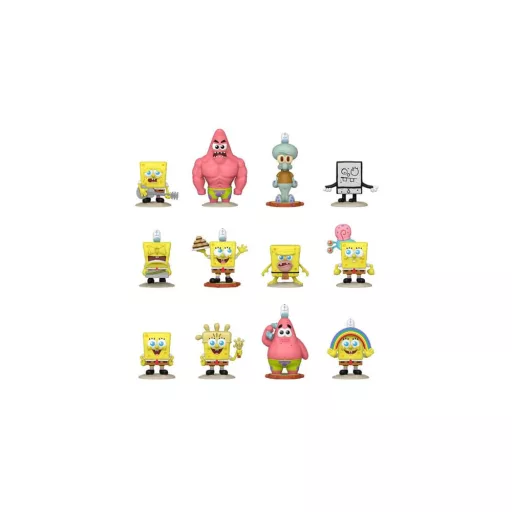 SpongeBob SquarePants Mini Figures 25th Anniversary 5 cm Display (12)