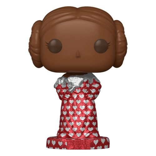 Star Wars Valentines POP! Vinyl Figura Leia (Val Choc) 9 cm