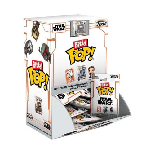 Star Wars: Mandalorian Bitty POP! Vinyl Figura Display (36) Mandalorian 2,5 cm