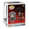 House of the Dragon POP! Deluxe Vinyl Figura Viserys on Throne 9 cm