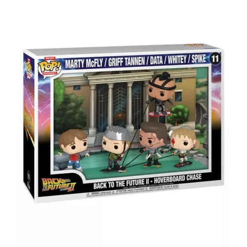 Back To The Future POP Moments Deluxe Vinyl Figures 5-Pack Hoverboard