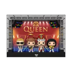   Queen POP Moments Deluxe Vinyl Figures 4-Pack Wembley Stadium