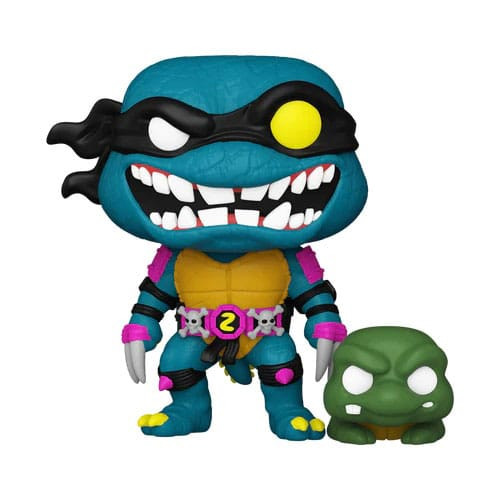 Teenage Mutant Ninja Turtles POP & Buddy! Movies Vinyl Figura Slash & Pre-mutated, turtle Slash 9 cm