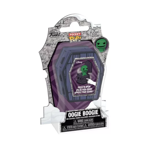 The Nightmare Before Christmas Coffin Pocket POP! Vinyl Figure Oogie Boogie 6 cm