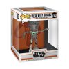 Star Wars: The Mandalorian POP! Deluxe Vinyl Bobblehead Figura IG-12 with Grogu 17 cm