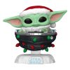 Star Wars: Mandalorian POP! Vinyl Figura Holiday Grogu Pram 9 cm