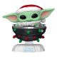 Star Wars: Mandalorian POP! Vinyl Figura Holiday Grogu Pram 9 cm