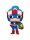 Marvel POP! Vinyl Figura Holiday Capt. America Figura 9 cm