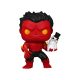 Marvel POP! Vinyl Figura Holiday Red Hulk Figura 9 cm