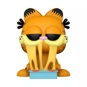   Garfield POP! Comics Vinyl Figura Garfield w/Lasagna Pan 9 cm