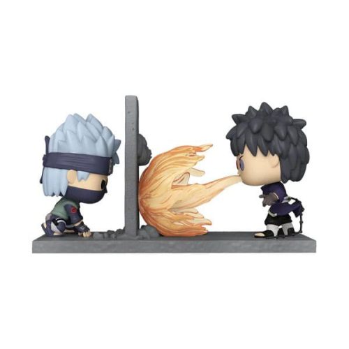 Naruto POP! Moment Vinyl Figurák Kakashi Vs Obito 9 cm