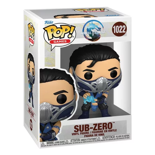 Mortal Kombat Figura POP! Games Vinyl Sub Zero Figura 9 cm