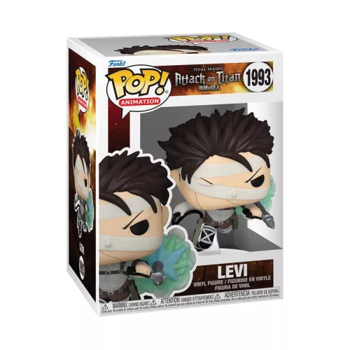 Attack on Titan POP! Animation Vinyl Figura Levi (SP-1) 9 cm